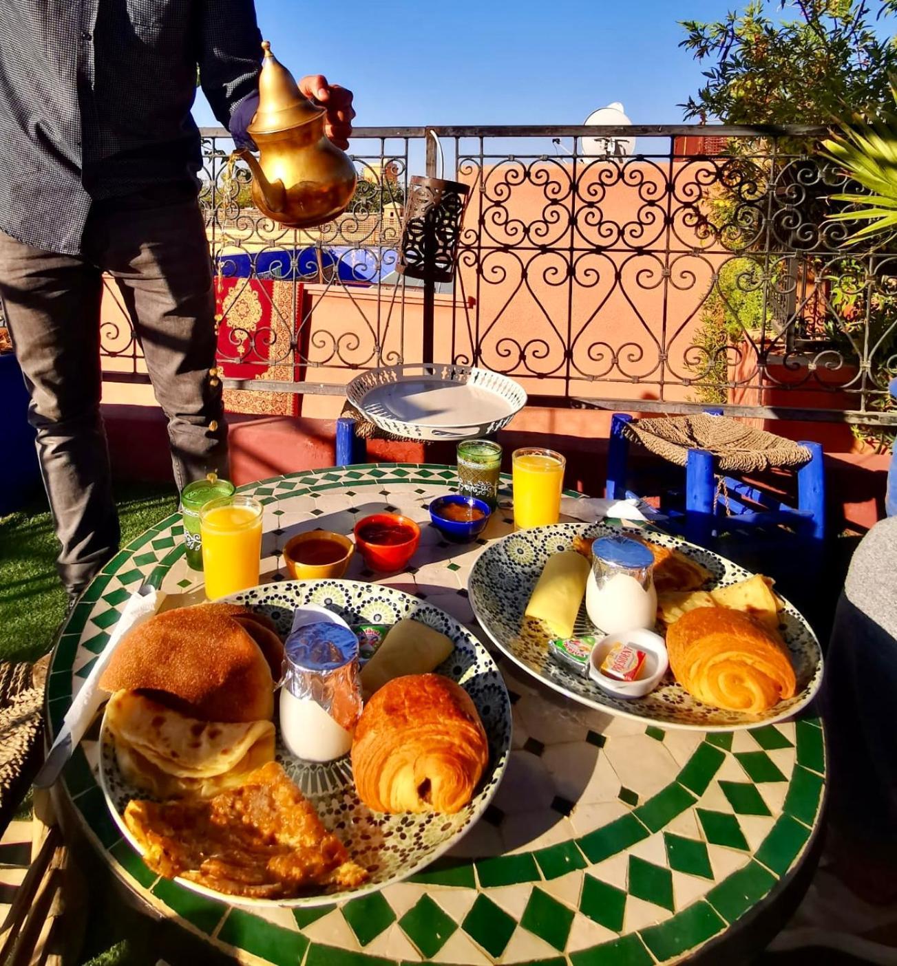 Riad Dar Tiflet Marrakesh Bagian luar foto