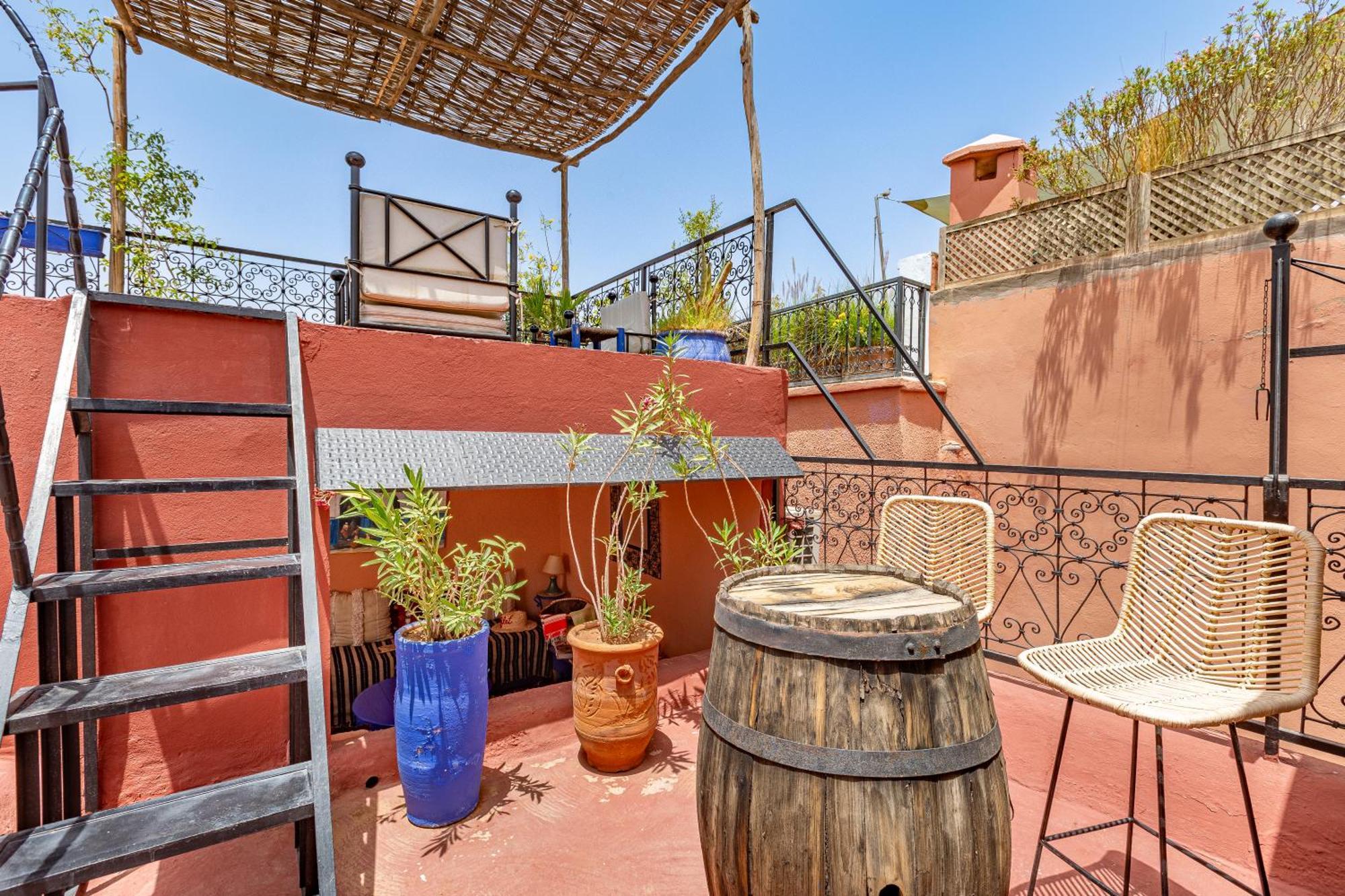 Riad Dar Tiflet Marrakesh Bagian luar foto