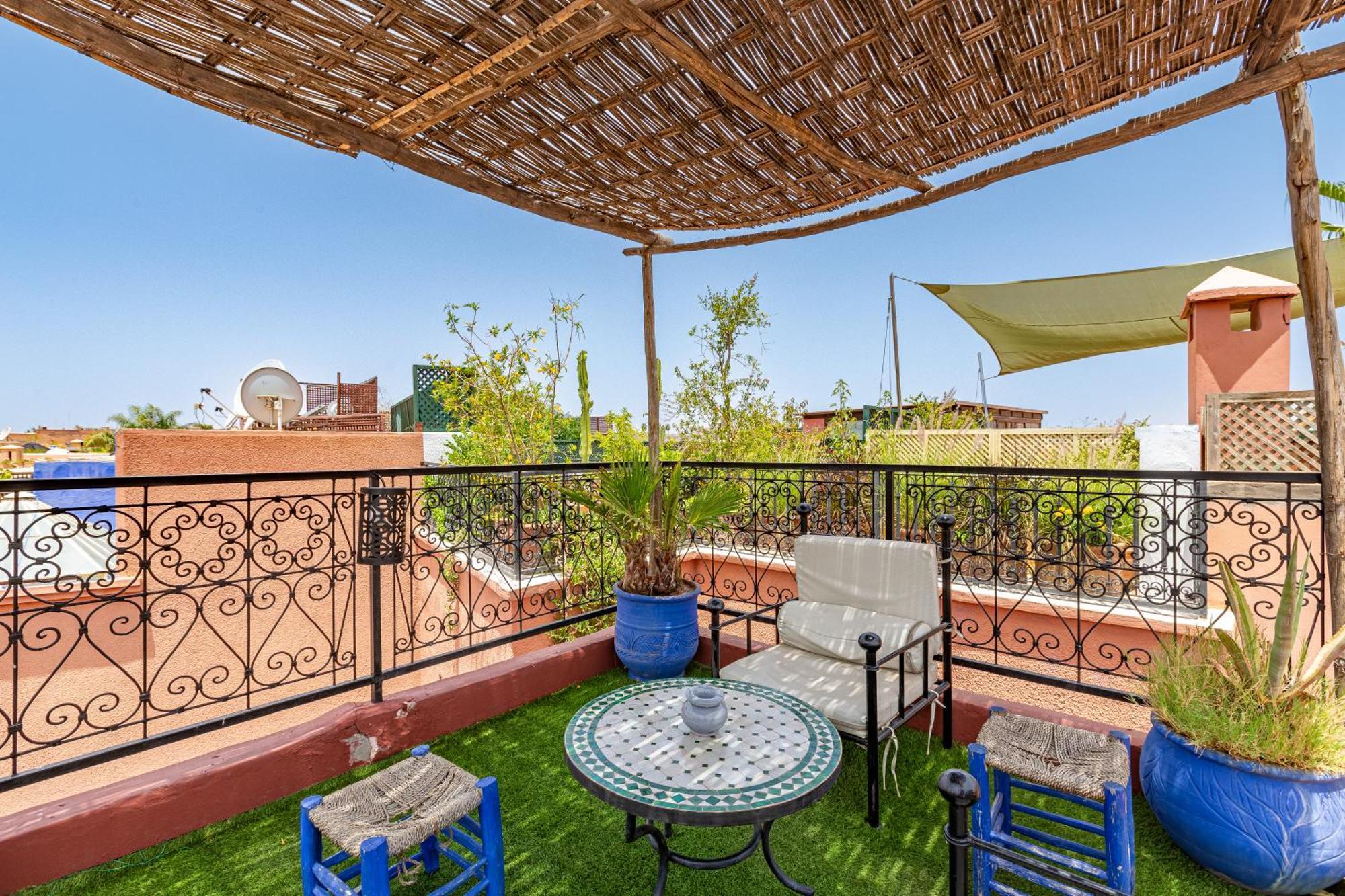 Riad Dar Tiflet Marrakesh Bagian luar foto
