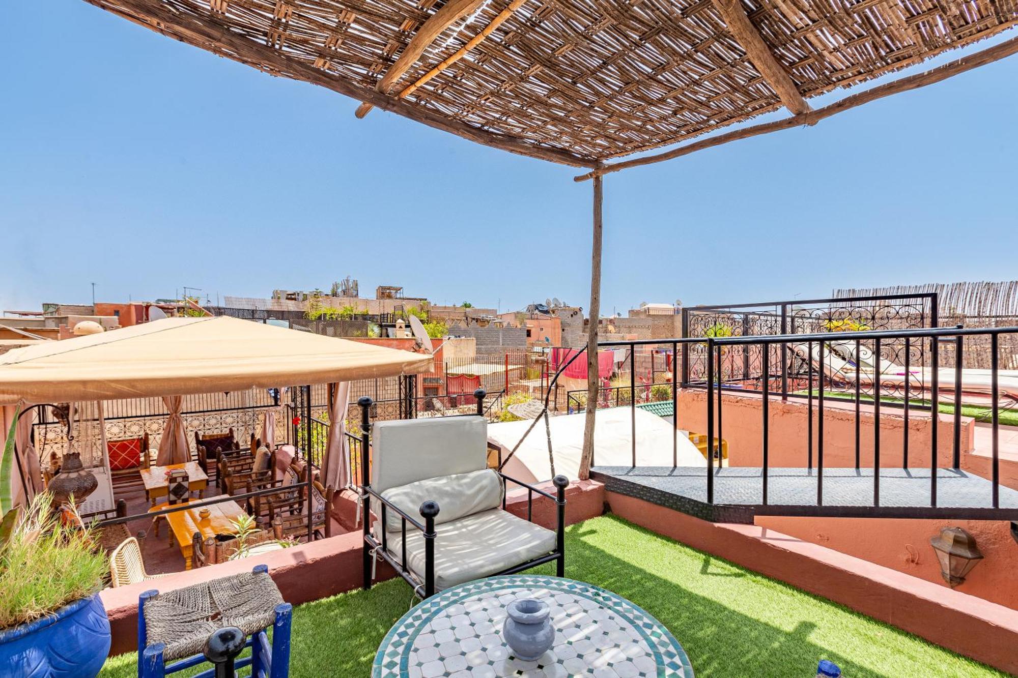 Riad Dar Tiflet Marrakesh Bagian luar foto